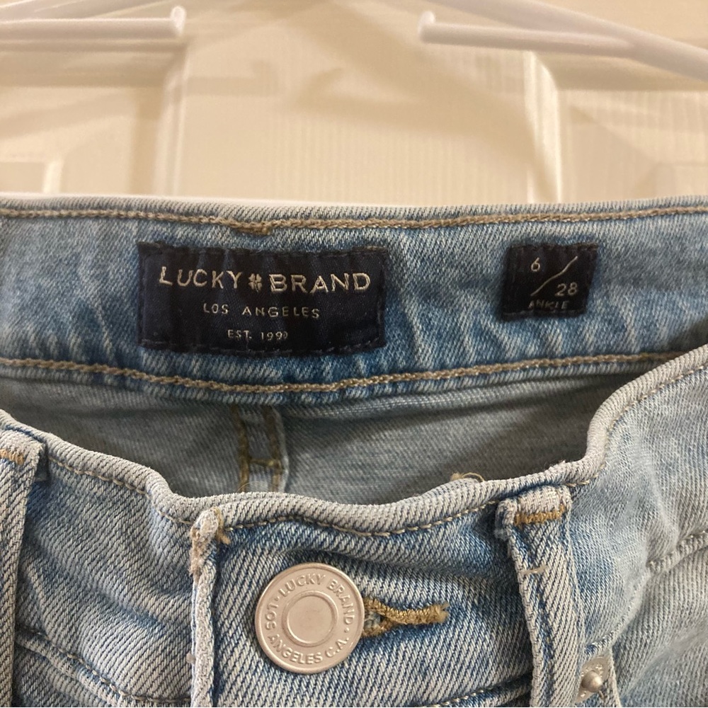 🔴5/$25 Lucky Brand Mid-Rise Skinny Jeans, 6 - Picture 5 of 7